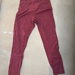 Align pink Lululemon leggings